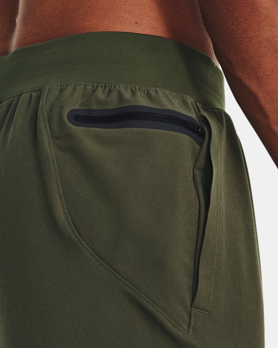 Men's UA Unstoppable Crop Pants, Green, pdpMainDesktop image number 4